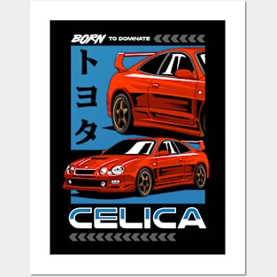 Celica GT Four JDM Posters and Art
